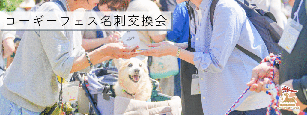 コーギーフェス名刺交換会